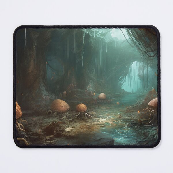 Item preview, Tentacled Aliens in Subterranean Colony designed and sold by PrintCove.