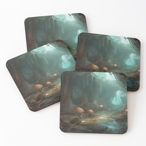 Item preview, Tentacled Aliens in Subterranean Colony designed and sold by PrintCove.