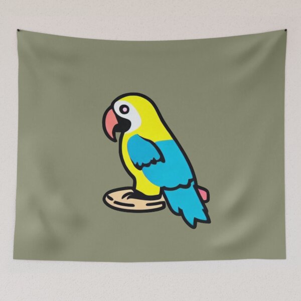 Item preview, The Yellow Cockatoo designed and sold by The Iconic Minimalist.