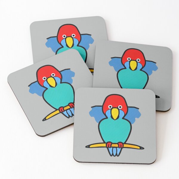 Item preview, The parrot on the perch designed and sold by The Iconic Minimalist.