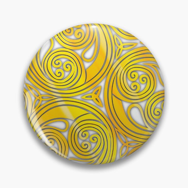 Item preview, Gold triskelle design 2 designed and sold by Donkjonk.