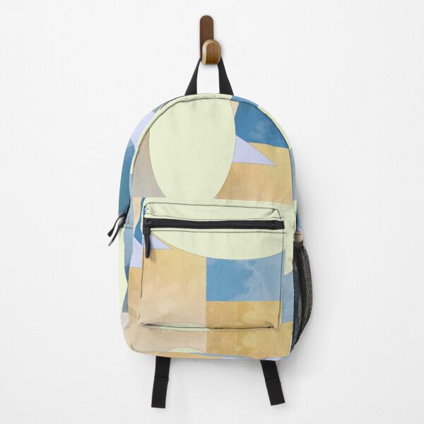 Item preview, Pastel Abstract Geometry Orange & Blue designed and sold by larar2.