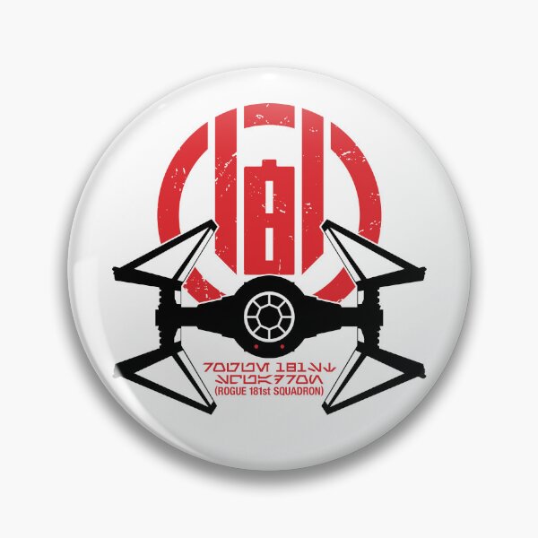 Artikelvorschau, Rogue 181st Squadron - TIE Interceptor (auf Weiß) entworfen und verkauft von DS-181-3.