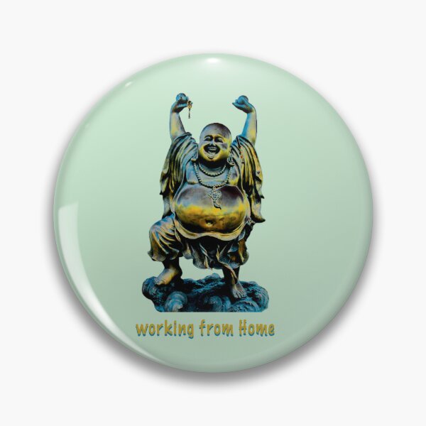 Item preview, buddha working remotely  designed and sold by zupperman.