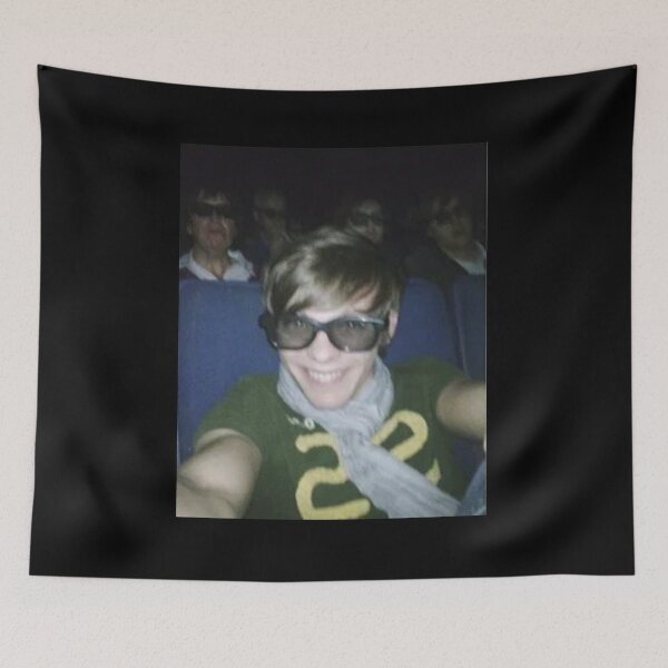 Item preview, Louis Tomlinson Movie Theatre Selfie Meme designed and sold by kurniaendlesa.