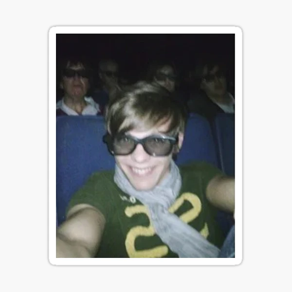 Louis Tomlinson Movie Theatre Selfie Meme Unisex T-shirt Cursed