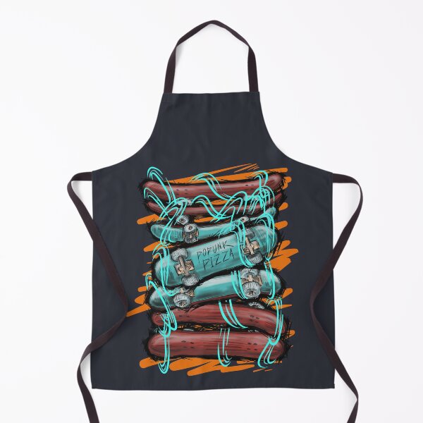 Item preview, Skateboard Flip Popunk Pizza designed and sold by TwistedByArt.