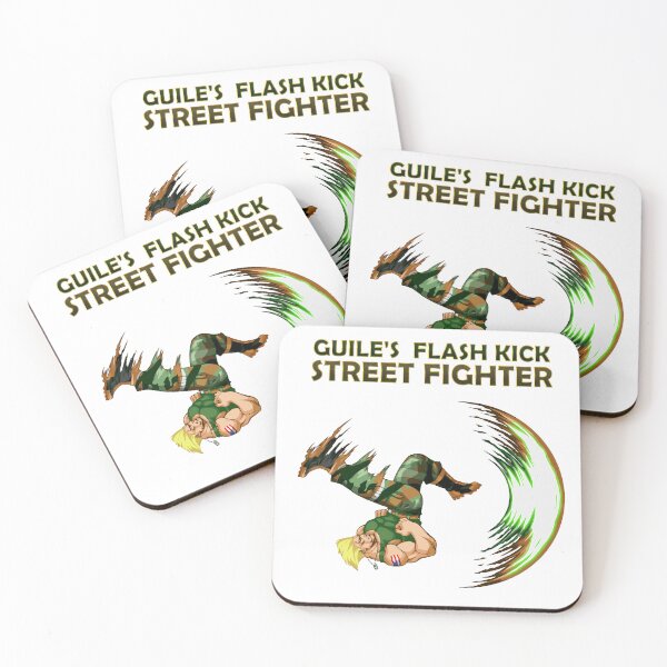 Item preview, Street Fighter Guile Backflip Flash Kick Move designed and sold by DabGraphic.