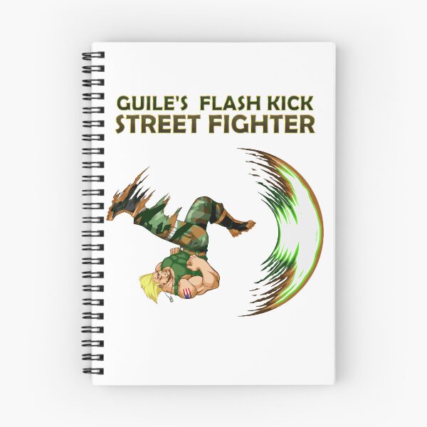 Item preview, Street Fighter Guile Backflip Flash Kick Move designed and sold by DabGraphic.