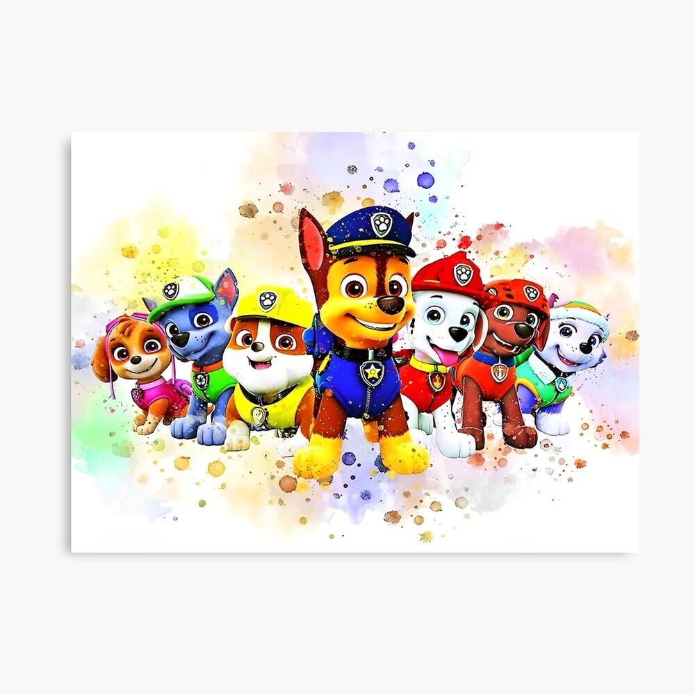 Paw Patrol Crew Paint Photographic Print