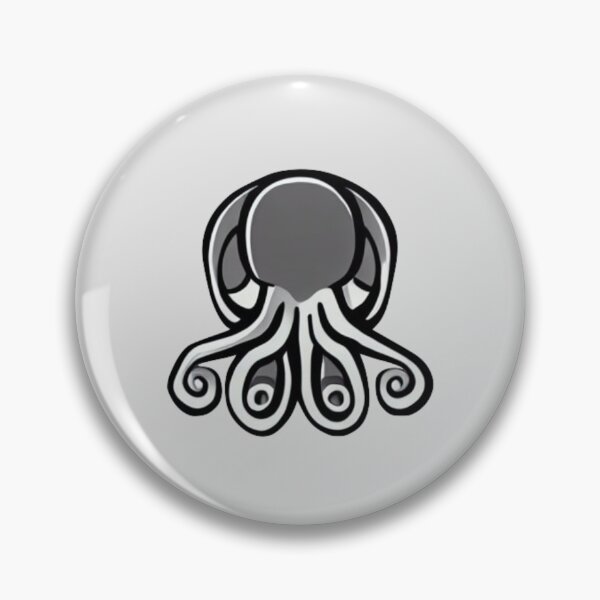 Item preview, The faceless octopus designed and sold by The Iconic Minimalist.