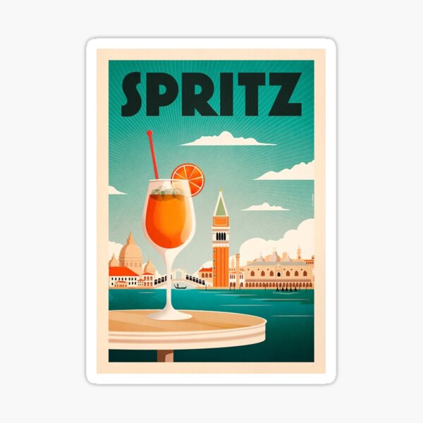 Item preview, Vintage Aperol Sprits Venice designed and sold by colemanphi.