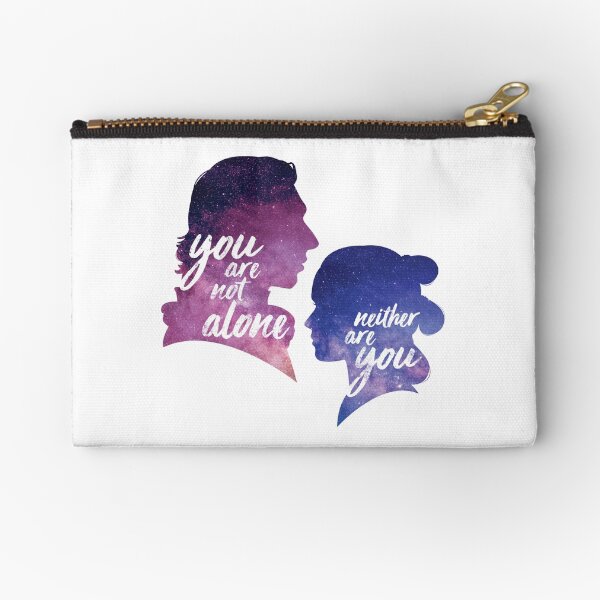Reylo - You are not alone | Neither are you Zipper Pouch