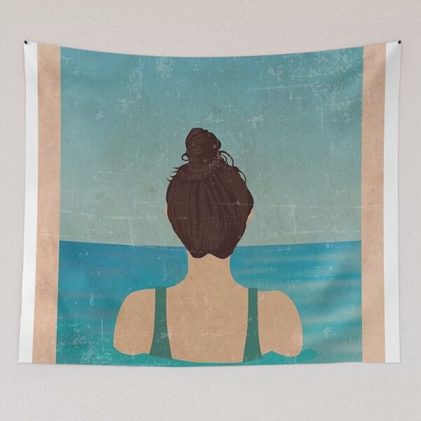 Item preview, Vintage Swimming Into The Water designed and sold by colemanphi.