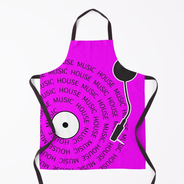 Item preview, Pink House Music record player - text vinyl record minimalist designed and sold by PeterADesign.