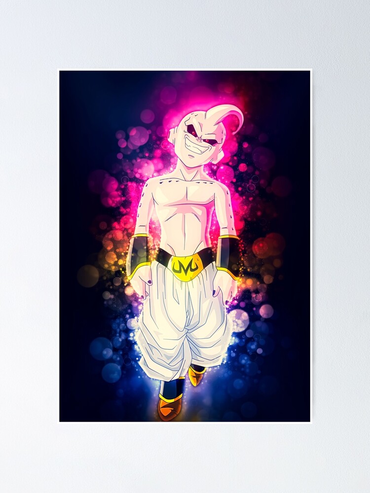 Majin Boo  Dragon ball z, Dragon ball painting, Anime dragon ball super