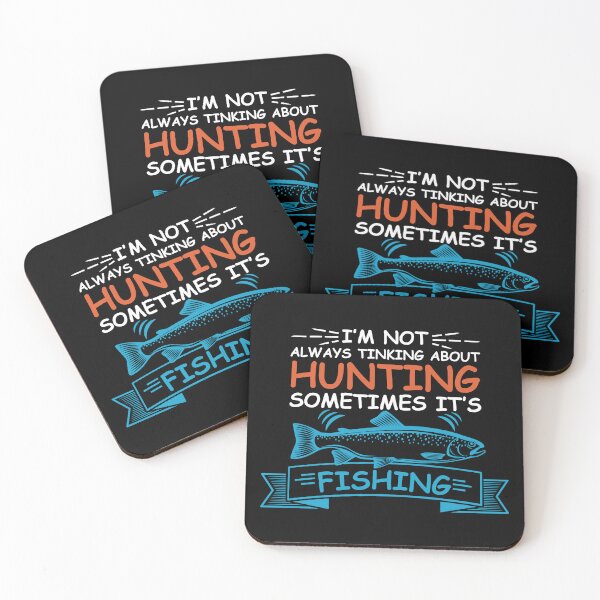 Item preview, Copy of I am not always thinking about Hunting sometimes its Fishing designed and sold by IKRAM-CREATIONS.