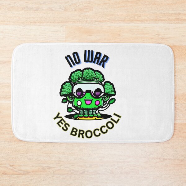Item preview, no war yes broccoli designed and sold by AlexArtCollega.