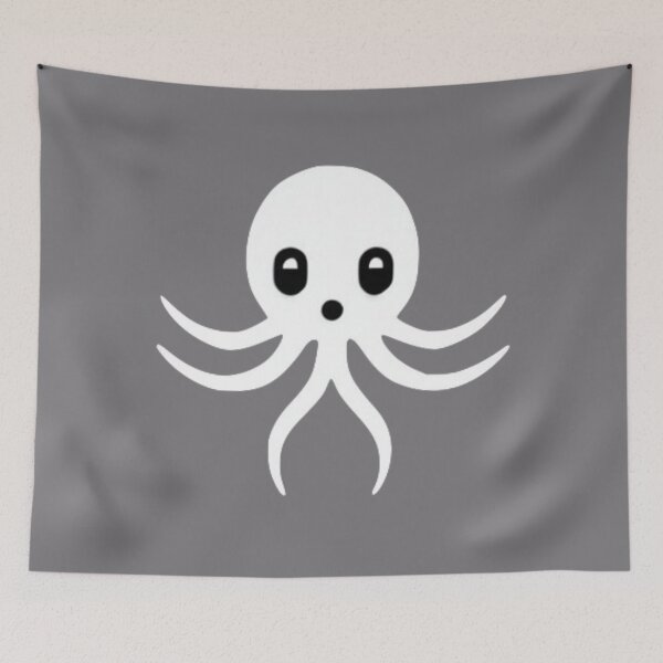 Item preview, The spooky octopus designed and sold by The Iconic Minimalist.