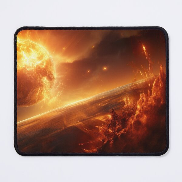 Item preview, Sun's Fury Lights Up Sky designed and sold by PrintCove.