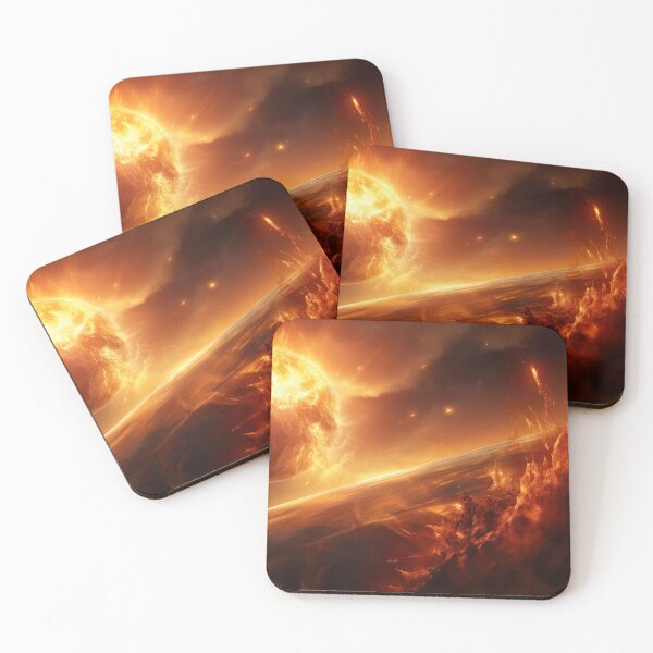 Item preview, Sun's Fury Lights Up Sky designed and sold by PrintCove.