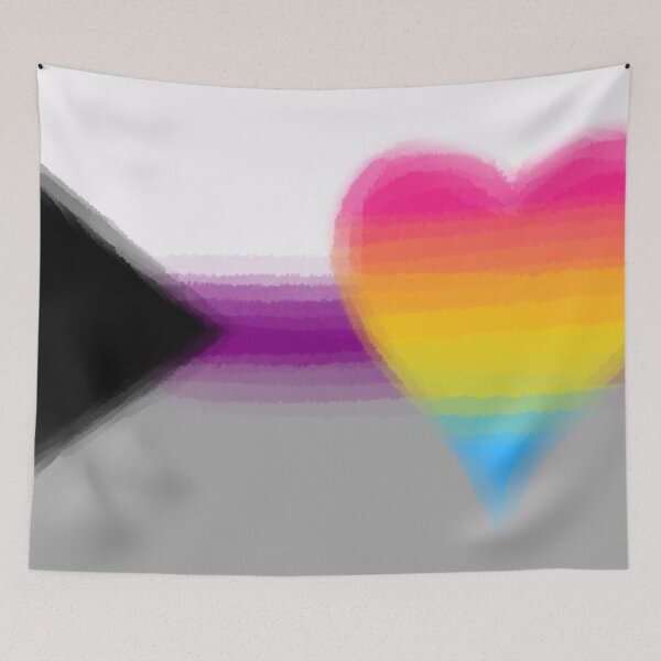 Item preview, Watercolor Demisexual Panromantic Pride Flag designed and sold by Sum-Thangs.