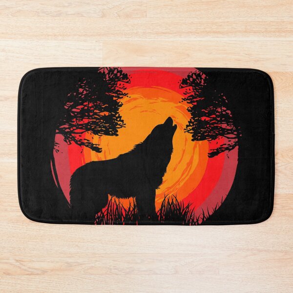Item preview, Wolf Howling at the Sun designed and sold by Blok45.