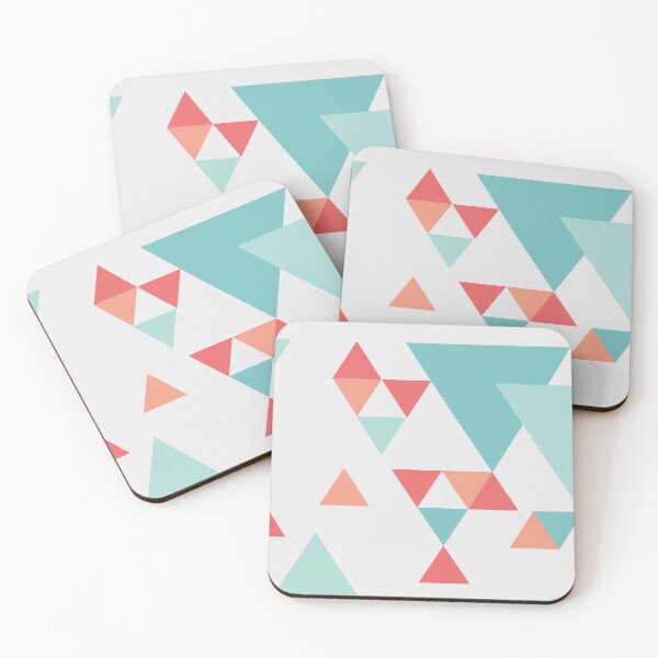 Item preview, Soft Pastel Geometric Triangles Seamless Pattern designed and sold by illustratiff.