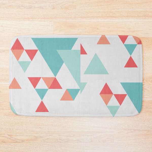 Item preview, Soft Pastel Geometric Triangles Seamless Pattern designed and sold by illustratiff.