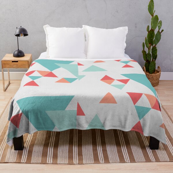 Item preview, Soft Pastel Geometric Triangles Seamless Pattern designed and sold by illustratiff.