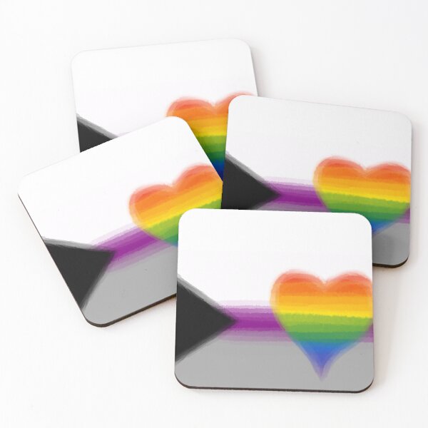 Item preview, Watercolor Demisexual Homoromantic Gay Pride Flag designed and sold by Sum-Thangs.
