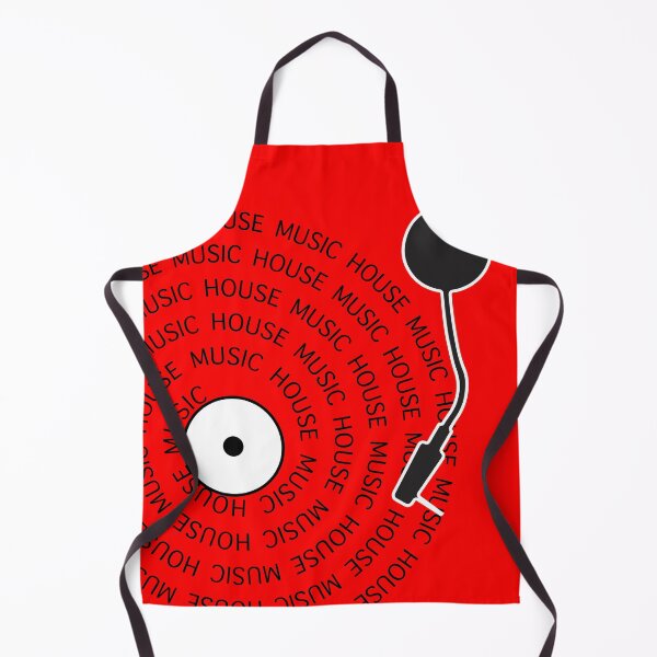 Item preview, Red House Music record player - text vinyl record minimalist designed and sold by PeterADesign.