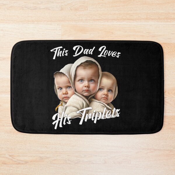 Item preview, Daddy , This Dad Loves His Triplets designed and sold by CoolCreative.
