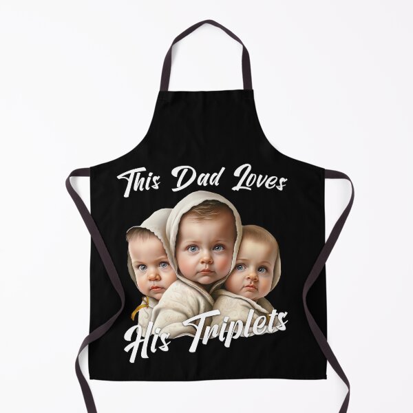 Item preview, Daddy , This Dad Loves His Triplets designed and sold by CoolCreative.