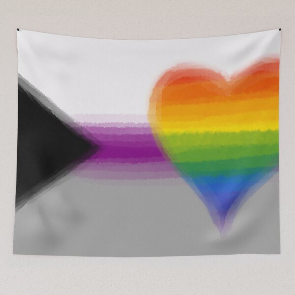 Item preview, Watercolor Demisexual Homoromantic Gay Pride Flag designed and sold by Sum-Thangs.