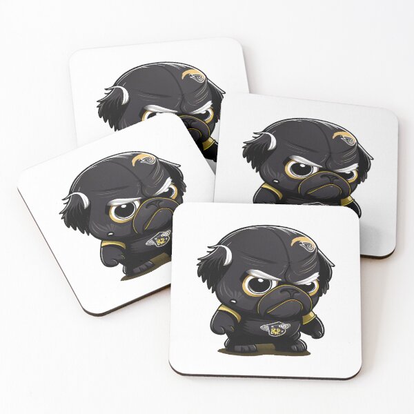 Item preview, French Bulldog (Pug) as football player seven designed and sold by MLArtifex.