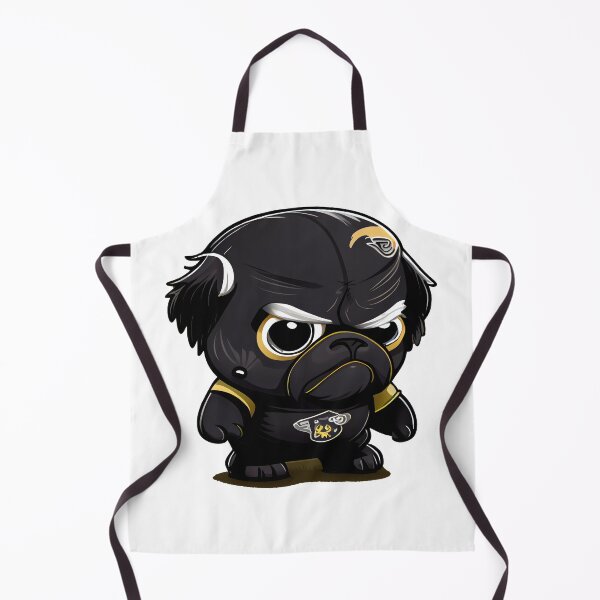 Item preview, French Bulldog (Pug) as football player seven designed and sold by MLArtifex.