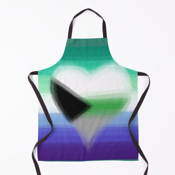 Aperçu de l'œuvre Watercolor Demisexual Gay Male Pride Flag créée et vendue par Sum-Thangs.