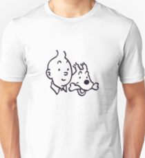 Tintin And Milou Merchandise Unisex T-Shirt