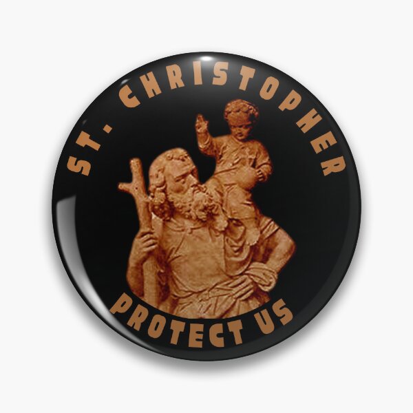 Item preview, Saint Christopher Protect Us designed and sold by ramazis.