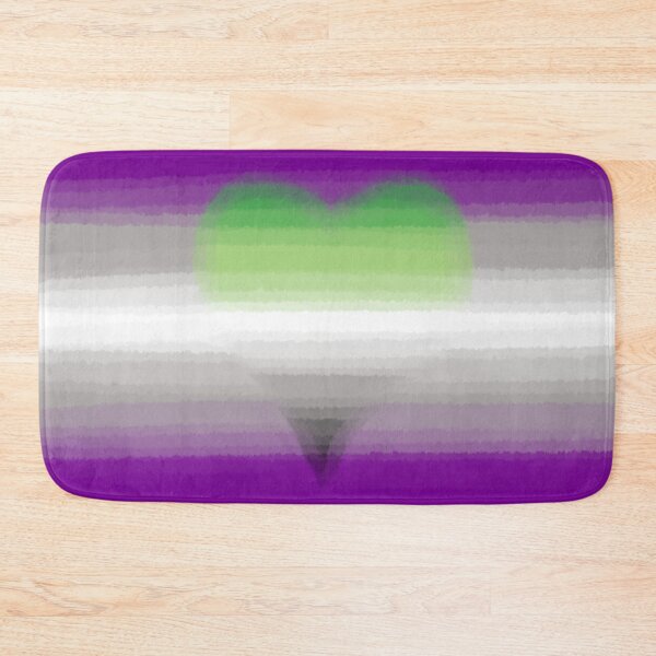 Item preview, Watercolor Greysexual Aromantic Pride Flag designed and sold by Sum-Thangs.