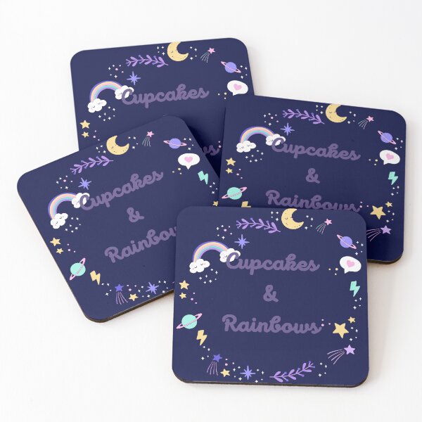 Item preview, Cupcakes & Rainbows designed and sold by Siren-Art.