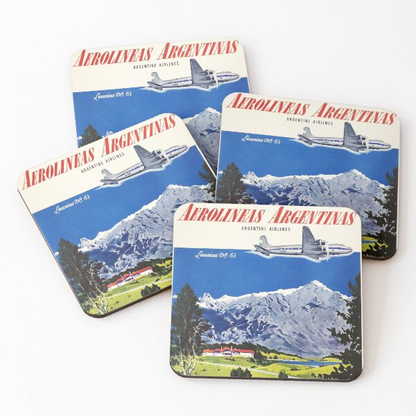 Item preview, 1955 Aerolineas Argentinas Poster designed and sold by captaingursel.