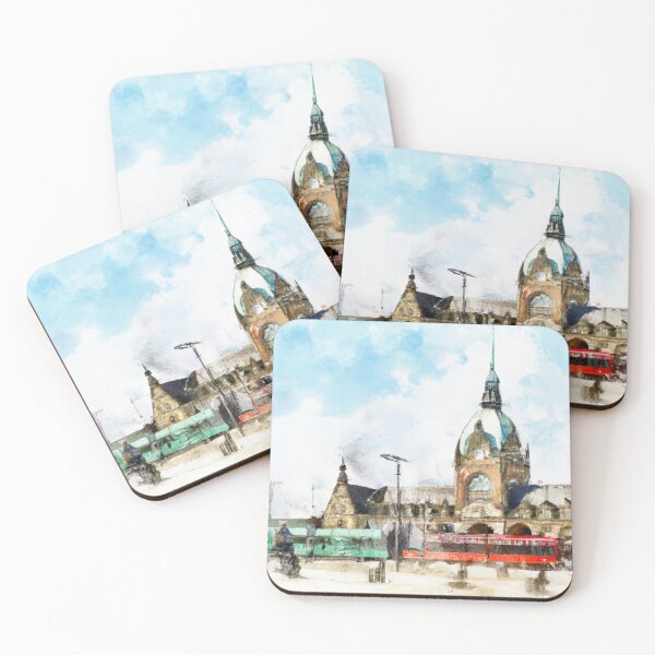 Item preview, Watercolour German Architecture designed and sold by Polol.