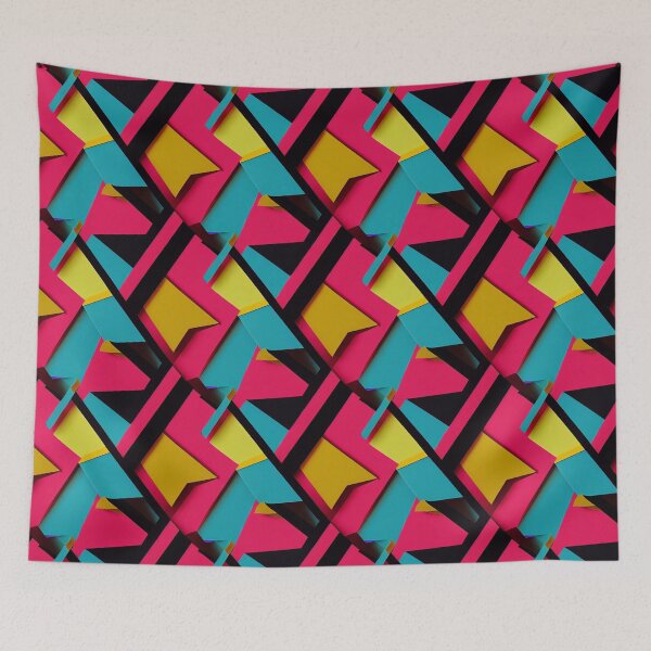 Item preview, Neon Dreamscape Mosaics designed and sold by SymmetriaDesign.