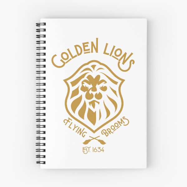 Item preview, Golden Lions Flying Brooms Team designed and sold by WhatTeeFox.