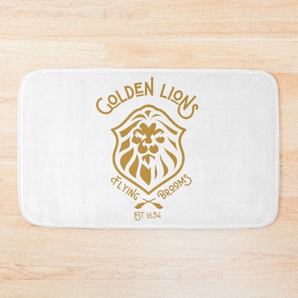 Item preview, Golden Lions Flying Brooms Team designed and sold by WhatTeeFox.