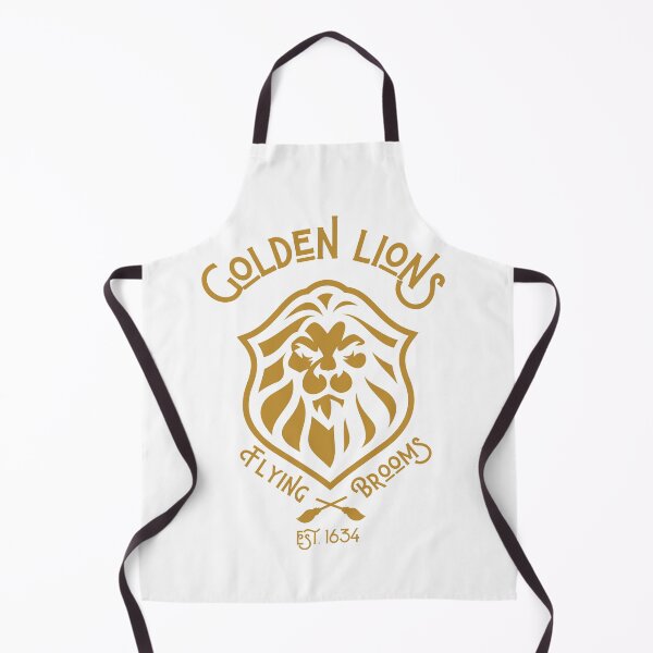 Item preview, Golden Lions Flying Brooms Team designed and sold by WhatTeeFox.