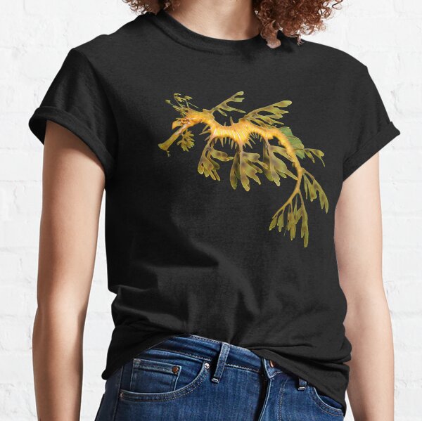 Leafy Seadragon Ocean Sea Dragon Seahorse beautiful sea creature Classic T-Shirt
