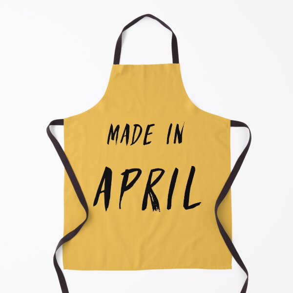 Item preview, Made in April Minimalistic text design designed and sold by Wolshebnaja.